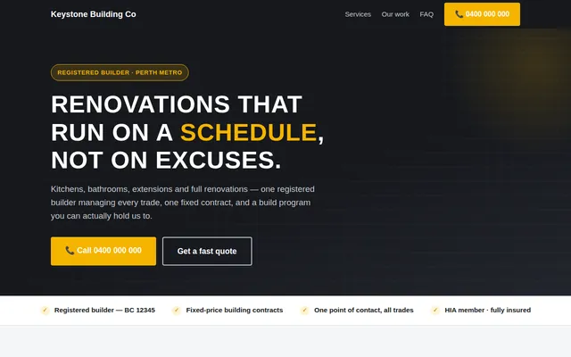 Builder — project-led